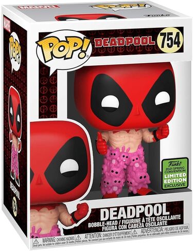 Funko POP! Deadpool - Deadpool with Teddy Bear Pants (ECCC 2021 Shared Exclusive) in Saudi Arabia