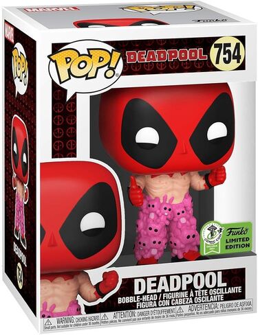 Funko POP! Deadpool - Deadpool with Teddy Bear Pants (ECCC 2021 Shared Exclusive) in Saudi Arabia