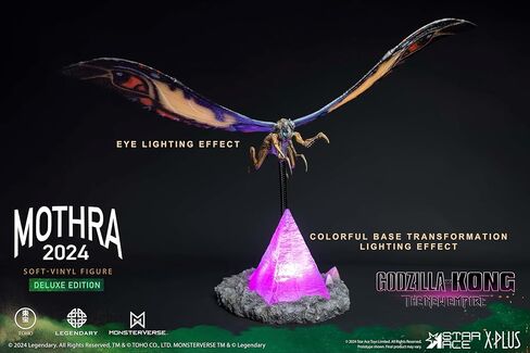 Godzilla x Kong: The New Empire: Mothra (Deluxe Version) Soft Vinyl Figure in Saudi Arabia