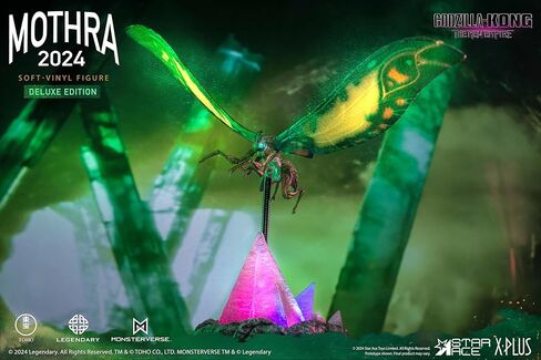 Godzilla x Kong: The New Empire: Mothra (Deluxe Version) Soft Vinyl Figure in Saudi Arabia