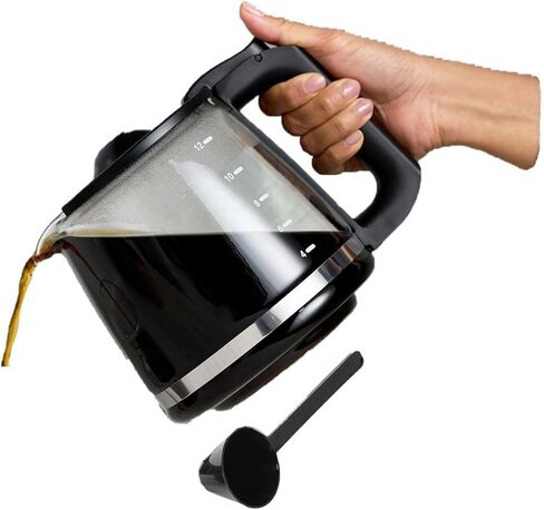 12-Cup Coffee Maker Pot Replacement Compatible For Mr. Coffee Coffee Maker Models RF, LM, PC, SC Series BVMC-RF300, BVMC-MSX23-NLY, BVMC-MMX23,BVMC-SC12BL1-2,BVMC-PL12BL1-NP,BVMC-EM100 Series in Saudi Arabia