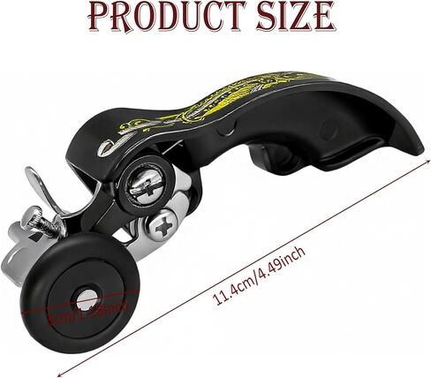 Fbshicung 1Pcs Metal Vintage Sewing Machine Spool Winding Device and 5 Black Rubber Rings for Old Style Household Sewing Machine Accessories Parts in Saudi Arabia