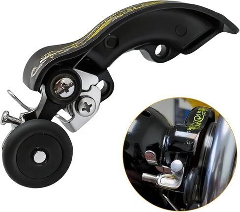 Fbshicung 1Pcs Metal Vintage Sewing Machine Spool Winding Device and 5 Black Rubber Rings for Old Style Household Sewing Machine Accessories Parts in Saudi Arabia