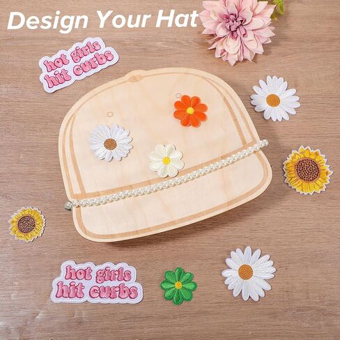 3Pcs Truck Hat Template Palette Wood Baseball Cap Templates Personalized Hat Patches Tool Truck Cap Design Accessories Supplies DIY Patches in Kuwait