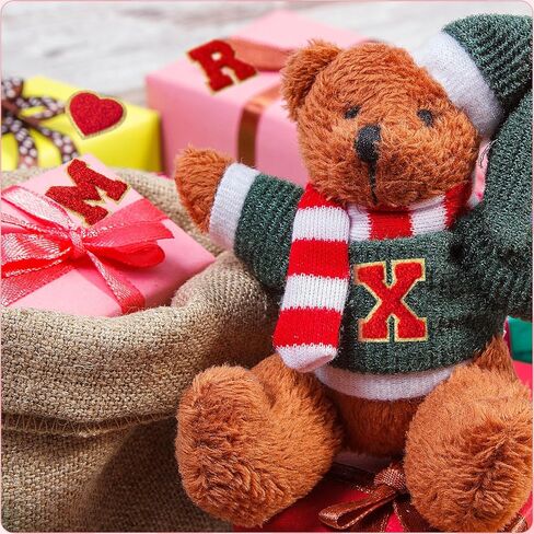 50 Pcs Valentine‘s Day Heart Chenille Letter Patches Red Patches Self Adhesive Letter Patches Heart Iron on Valentines Stickers for Clothing Fabric Embroidered Applique Initial Patch in Saudi Arabia