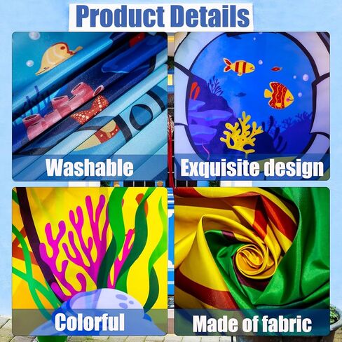 ديكورات حفلات الأناناس، إسفنجة كرتونية لعيد الميلاد، لافتة خلفية للشرفة، لوازم حفلات كرتونية صفراء، لافتة زينة للباب، لافتة صور حيوانات بحرية، خلفية معلقة لدعائم صور عيد ميلاد إسفنجية in Kuwait