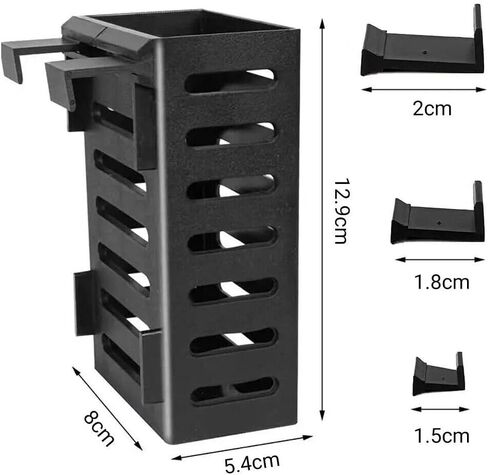 1 Set Aquarium Decor Tank,Plants Storage Rack with Hooks Landscaping Basin Holder Fish & Aquatic Pets Accessories(Style 2) in Saudi Arabia