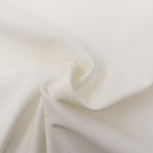 ROC-lon 90" 100% Cotton Bleached Permanent Press, Cut by Yard, White in Saudi Arabia