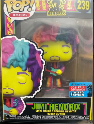 Funko pop Exclusive Jimi Hendrix in Saudi Arabia