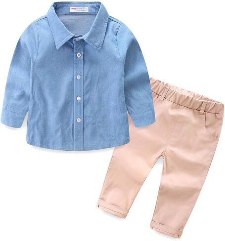 Mud Kingdom Little Boys Suit Summer Dress Shirt Vest Shorts Set for Wedding Clothes 4-Pieces in Saudi Arabia