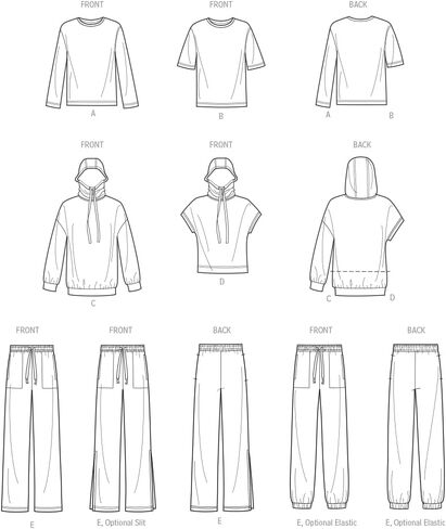 Simplicity Pattern XS-XXL in Saudi Arabia