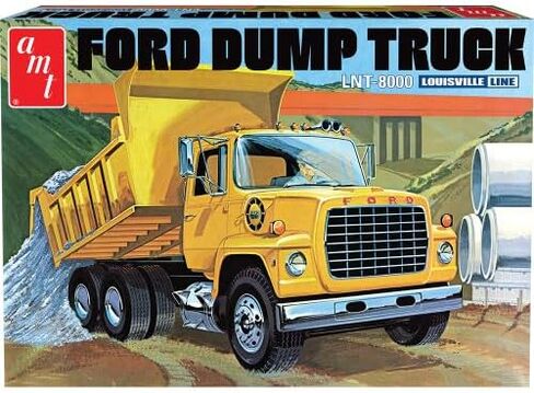 AMT Skill 3 Model Kit LNT-8000 Louisville Line Dump Truck 1/25 Scale Model AMT1526 in Saudi Arabia
