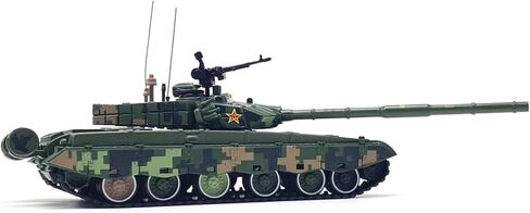 1/72 نموذج مركبة دبابة مصبوبة من سبيكة لجيش التحرير الشعبي الصيني ZTZ-99 دبابة قتال رئيسية نموذج هواية مصغر in Kuwait