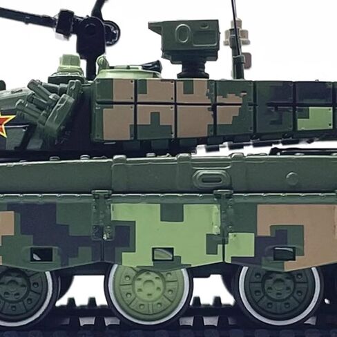 1/72 نموذج مركبة دبابة مصبوبة من سبيكة لجيش التحرير الشعبي الصيني ZTZ-99 دبابة قتال رئيسية نموذج هواية مصغر in Kuwait