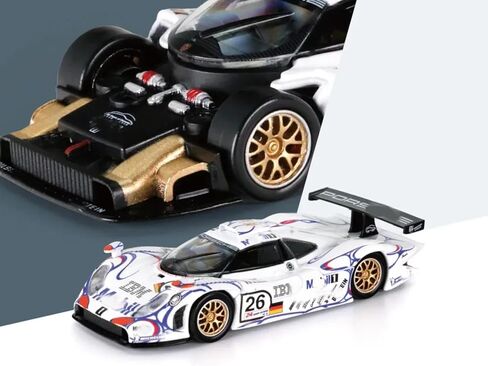 1/64 911 GT3 R 2024 سبيكة محرك السيارة لعبة يموت الصب نموذج معدني جمع الهدايا in Saudi Arabia