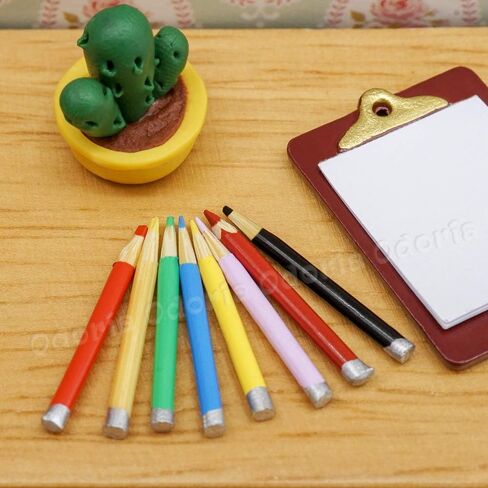 Odoria 1/12 Miniature Colored Pencils Dollhouse Decoration Accessories in Saudi Arabia