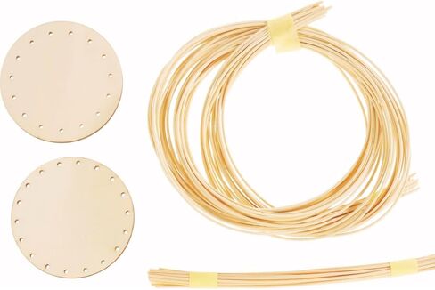DIY Basket Weaving Kit with Lid – Complete Rattan Craft Set for Teens and Adults – Handmade Lidded Basket Making Supplies with Step-by-Step Instructions in Saudi Arabia