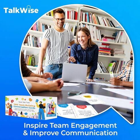 700 Team Building Conversation Cards for Coworkers, Fun Team Building Games for Work, Communication Cards for Deeper Connections, Ice Breaker Question Cards for Work to Get to Know Your Colleagues in Saudi Arabia