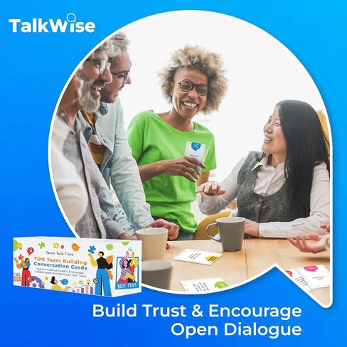 700 Team Building Conversation Cards for Coworkers, Fun Team Building Games for Work, Communication Cards for Deeper Connections, Ice Breaker Question Cards for Work to Get to Know Your Colleagues in Saudi Arabia