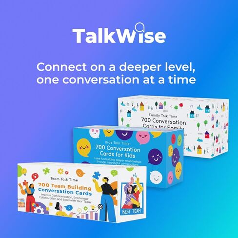 700 Team Building Conversation Cards for Coworkers, Fun Team Building Games for Work, Communication Cards for Deeper Connections, Ice Breaker Question Cards for Work to Get to Know Your Colleagues in Saudi Arabia