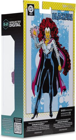McFarlane Toys- DC Direct Blackfire (The New Teen Titans) 7in Action Figure Digital Collectible in Saudi Arabia