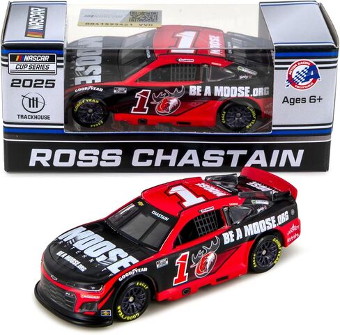 Ross Chastain 2025 Moose Fraternity Standard ARC Diecast Car 1:64 Scale in Saudi Arabia