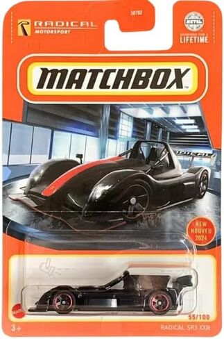 Matchbox Radical SR3 XXR, Black, 55/100, 1:64 Scale Diecast Car in Saudi Arabia