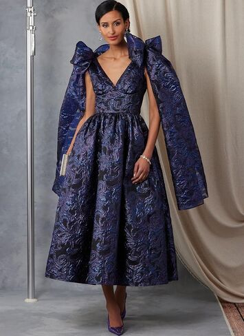 Vogue V2048U5 Misses' Special Occasion Evening Dress Sewing Pattern Packet, Design Code V2048, Sizes 16-18-20-22-24 in Saudi Arabia