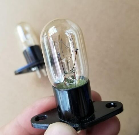 JES2051 Microwave Lamp Light Bulb 125V, 20W Replacement fit for GE Whirlpool W10830462, JES2051SNSS, JES1358WL 01, JES2051DN2WW in Saudi Arabia