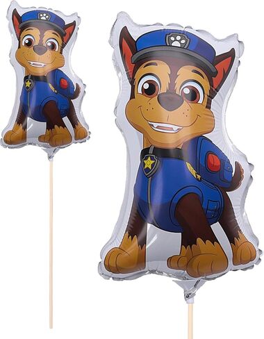 مجموعة من 20 بالونة صغيرة لشخصية باو باترول من Toyland® - تتضمن عصي وأكواب - زينة حفلات أعياد الميلاد in Saudi Arabia