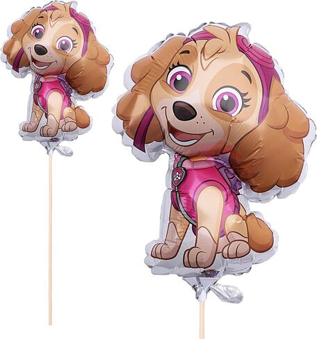 مجموعة من 20 بالونة صغيرة لشخصية باو باترول من Toyland® - تتضمن عصي وأكواب - زينة حفلات أعياد الميلاد in Saudi Arabia