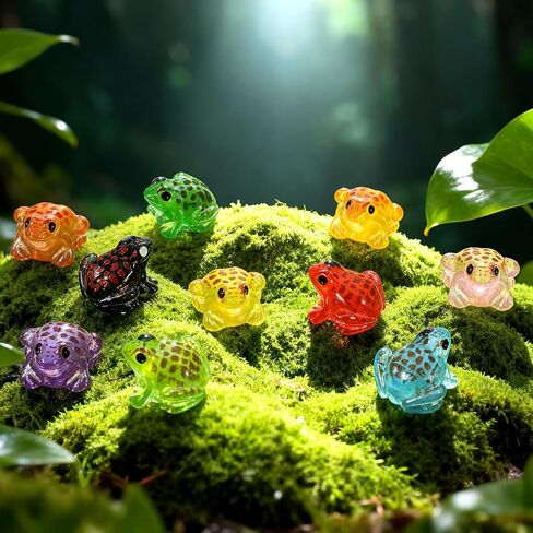 Mini Frog Molds Tiny 3D Animal Theme Epoxy Casting Molds Cute Frog Shape Silicone Resin Mold for DIY Crafts Dollhouse Fairy Garden Micro Landscape Party Ornament Accessories Favors in Saudi Arabia