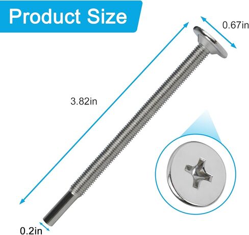 4 Pcs DE60-20066A Microwave Mounting Flat Bolts Compatible with Samsung, Kenmore, Maytag AP4219712 2079902 PS4226718 in Saudi Arabia