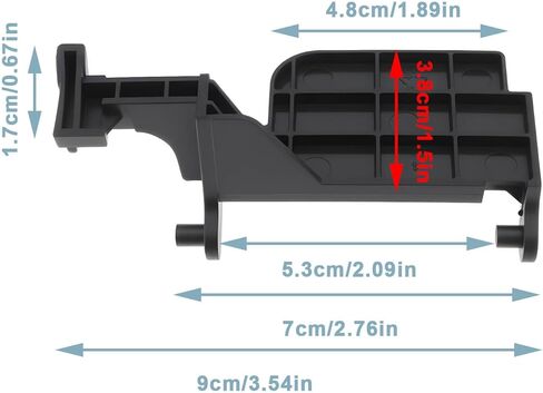 2 قطعة قضيب دعم باب الفرن P70D20P-D6 P90023P-T7 متوافق مع Galanz M8 B5 Q5 AT in Kuwait