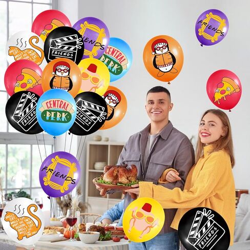 49 قطعة من ديكورات الحفلات ذات طابع الأصدقاء، بالونات ديكورات حفلات الأصدقاء، ديكورات البرامج التلفزيونية، ديكورات حفلات العزوبية، مستلزمات حفلات الأصدقاء in Saudi Arabia