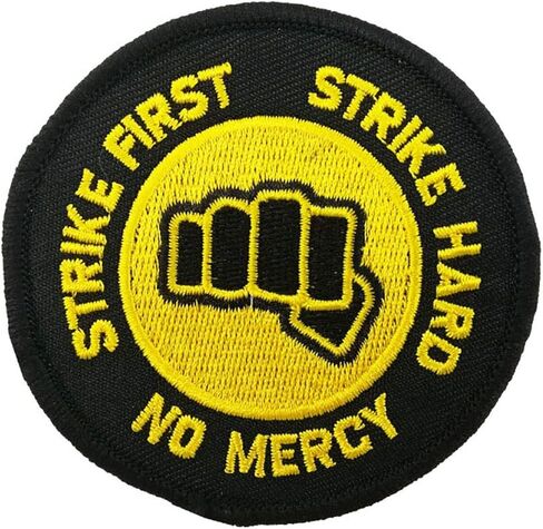 Cute-Patch No Mercy Karate Kid Embroidered Iron on Patch in Saudi Arabia