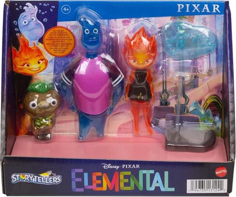 Pixar Elemental Action Figure 3 pck in Saudi Arabia