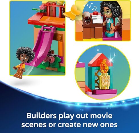 LEGO Disney Encanto Mini House Building Toy Set - Encanto Dollhouse for Girls and Boys, Ages 5+ - Kids Toy for Disney Fans - Gift Idea for Birthdays & Holidays - 43261 in Saudi Arabia