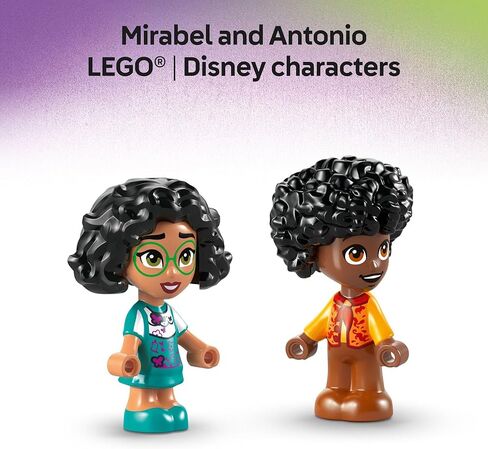 LEGO Disney Encanto Mini House Building Toy Set - Encanto Dollhouse for Girls and Boys, Ages 5+ - Kids Toy for Disney Fans - Gift Idea for Birthdays & Holidays - 43261 in Saudi Arabia