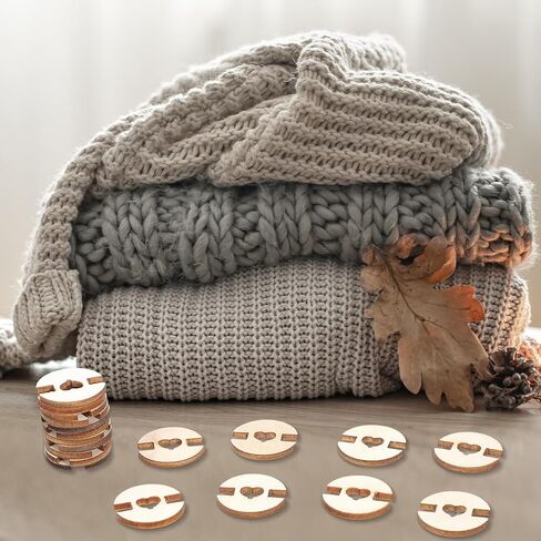 50 PCS Pom Poms Buttons for Hats, 20mm Removable Love Wooden Handmade Buttons, Faux Fur Pom Poms Holder Keepers, Knitted Hat Making Fastener Tool for Knitting Beanies Caps DIY Craft Decoration in Saudi Arabia