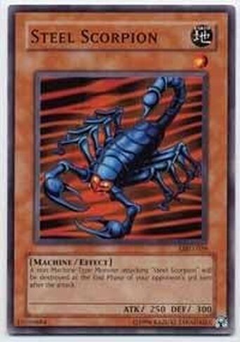 Yu-Gi-Oh! - Steel Scorpion (MRD-029) - Metal Raiders - 1st Edition - Common in Saudi Arabia