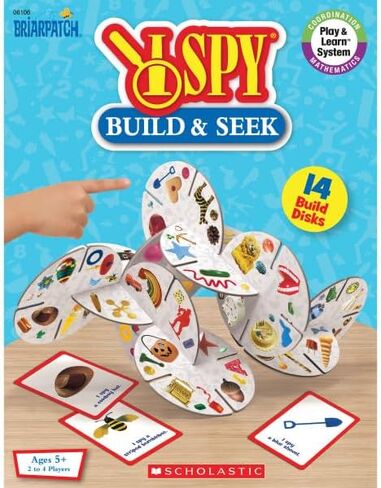 Briarpatch, I SPY Build & Seek Game, Based on Book Series I SPY, Early Learning Game, Seek-and-Find Activity, Kid's Gift in Saudi Arabia