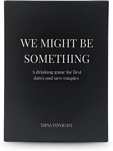 First Date Card Game for Early Dating – Romantic Drinking Game with Digital Access and After Dark Edition, Conversation Cards for New Couples – We Might Be Something Twilight Edition in Saudi Arabia