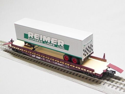 Lionel Canadian Pacific 50' FLATCAR W/REIMER Trailer O Gauge 2326380 in Saudi Arabia