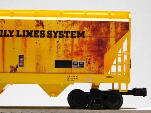 Lionel CSX ACF 4 Bay Graffiti CENTERFLOW Hopper #201569 O Gauge Train CAR 2542161 in Saudi Arabia