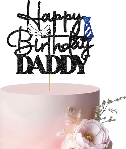 غلاف كعكة عيد ميلاد سعيد سماوي، غلاف كعكة عيد ميلاد هيفنسنت للنساء والرجال، زخرفة كعكة جناح الملاك السماوي باللون الأزرق السماوي لمستلزمات حفلات الجنازة in Kuwait