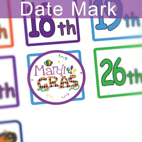 Mardi Gras Sticker for Kids 200Pcs Per Roll for Party Decorations in Saudi Arabia