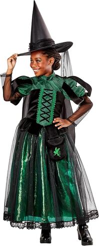The Wizard of Oz: Wicked Witch of the West Costume for Kids by Rubies, Girl's Medium in Saudi Arabia