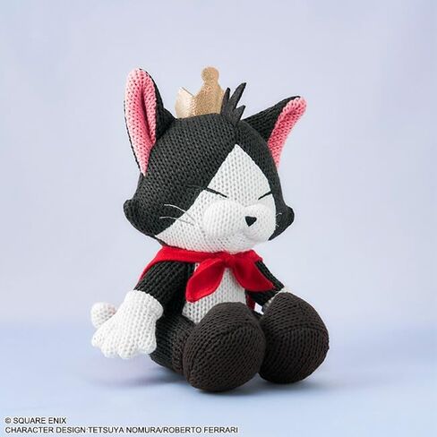 Square Enix - Final Fantasy VII Remake - Cait Sith Knitted Plush in Saudi Arabia