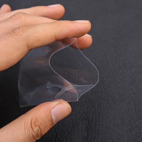 50pcs Transparent Card Film Protector Photocard Popcorn Ultra Thin Covers Holder Waterproof DIY Korean Idol Cards Sleeve,58x89mm in Saudi Arabia